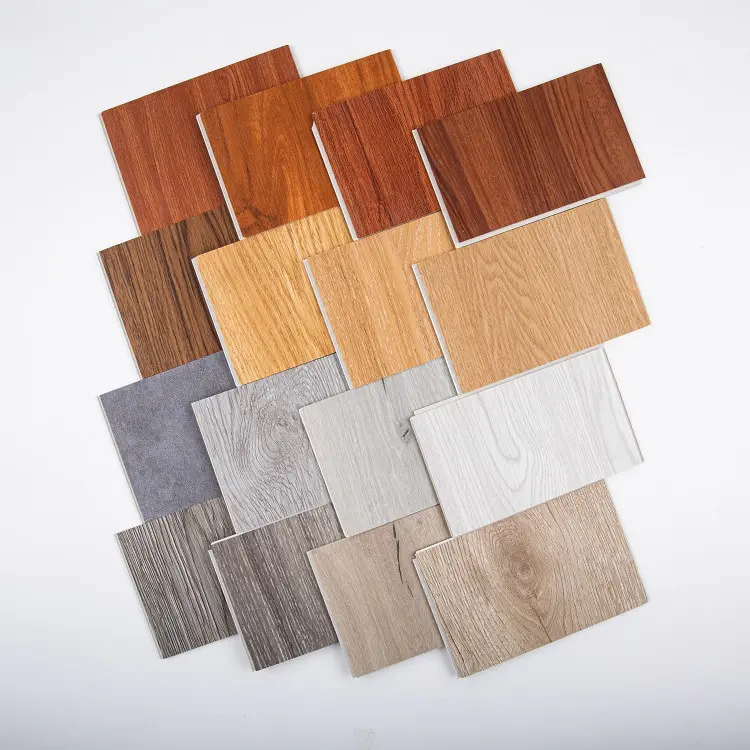 Luxury Vinyl Plank Flooring Waterproof Click Vinyl Flooring Interlocking SPC Flooring